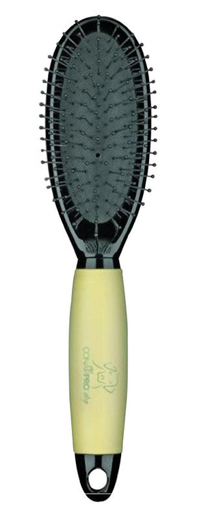 ConairPRO Black/Yellow Cat/Dog Pin Brush 1 pk