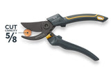 Woodland Tools Co Compact Duralight 05-2002-100 Pruner, 5/8 in Cutting Capacity, Carbon Steel Blade, Steel Blade