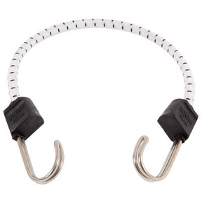 Keeper Twin Anchor White Bungee Cord 18 in. L X 0.315 in. 1 pk, Pack of 10