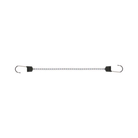 Keeper Twin Anchor White Bungee Cord 18 in. L X 0.315 in. 1 pk, Pack of 10