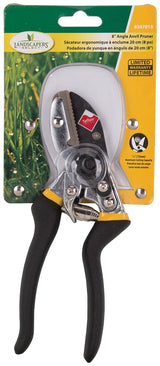 Landscapers Select GP1005 Pruning Shear, 1/2 in Cutting Capacity, Steel Blade, Aluminum Handle, Cushion Grip Handle