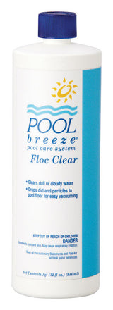 Pool Breeze Liquid Flocculant 1 qt, Pack of 12