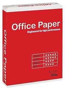 Veritiv 11069129 Copy Paper, 11 in L, 8-1/2 in W, White, 20 lb, Pack of 10