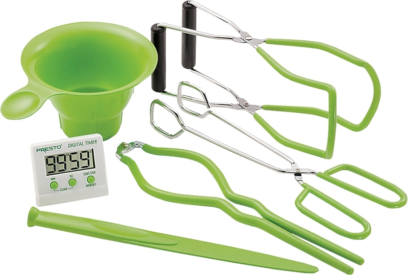 Presto 9995 Canning Kit, Green, 7-Piece