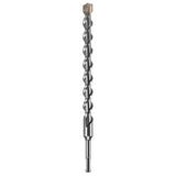 Bosch Bulldog HC2124 Hammer Drill Bit, 3/4 in Dia, 12 in OAL, Optimized Flute, 4-Flute, 25/64 in Dia Shank