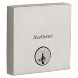 Kwikset Signature Series 258 SQT 15 SMT CP K4 V1 Deadbolt, 1 Grade, Zinc, Satin Nickel, 2-3/8 to 2-3/4 in Backset