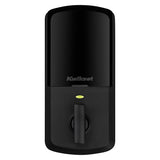 Kwikset Halo Series 939 WIFI TSCR 514 Electronic Deadbolt, Matte Black, Residential, AAA Grade, Zinc, Keypad Included