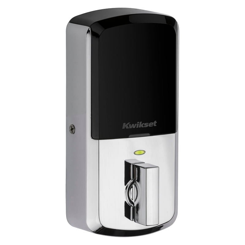 Kwikset Halo Series 939 WIFI TSCR 26 Electronic Deadbolt, Polished Chrome, Residential, AAA Grade, Zinc, ADA Compliant
