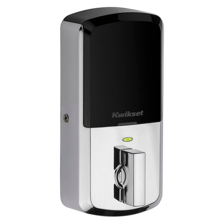 Kwikset Halo Series 939 WIFI TSCR 26 Electronic Deadbolt, Polished Chrome, Residential, AAA Grade, Zinc, ADA Compliant