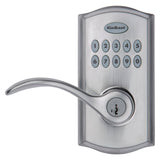 Kwikset 955PML 26D SMT CP Electronic Entry Lock, Satin Chrome, Commercial, AAA Grade, Zinc, ADA Compliant