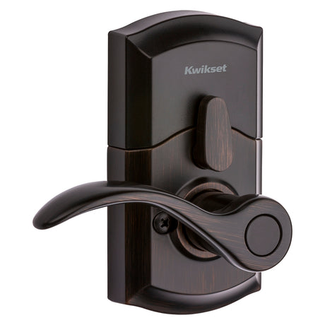 Kwikset 955PML 11P SMT CP Electronic Entry Lock, Venetian Bronze, Commercial, AAA Grade, Zinc, ADA Compliant