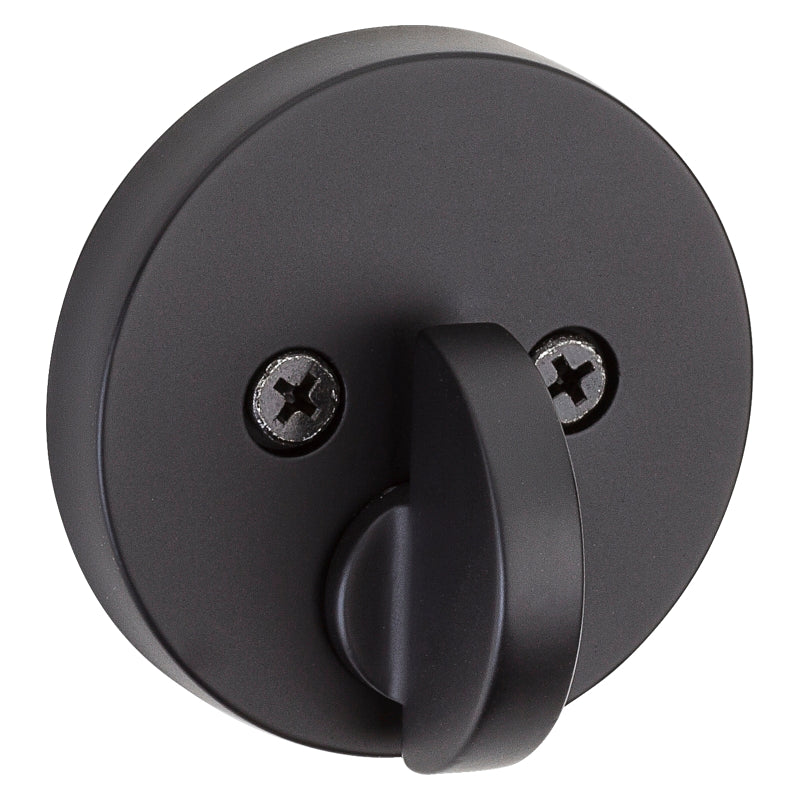 Kwikset Signature Series 258 RDT 514 SMT Deadbolt, 1 Grade, Zinc, Iron Black, 2-3/8 to 2-3/4 in Backset, KW1 Keyway