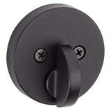Kwikset Signature Series 258 RDT 514 SMT Deadbolt, 1 Grade, Zinc, Iron Black, 2-3/8 to 2-3/4 in Backset, KW1 Keyway
