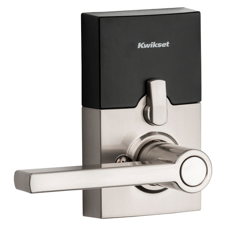 Kwikset SmartCode 917 Series 99170-003 Electronic Entry Lock, Satin Nickel, Residential, AAA Grade, Metal, ADA Compliant
