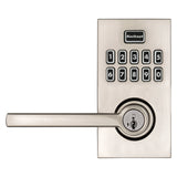 Kwikset SmartCode 917 Series 99170-003 Electronic Entry Lock, Satin Nickel, Residential, AAA Grade, Metal, ADA Compliant