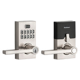 Kwikset SmartCode 917 Series 99170-003 Electronic Entry Lock, Satin Nickel, Residential, AAA Grade, Metal, ADA Compliant
