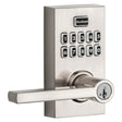 Kwikset SmartCode 917 Series 99170-003 Electronic Entry Lock, Satin Nickel, Residential, AAA Grade, Metal, ADA Compliant