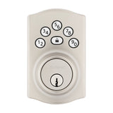 Kwikset Powerbolt 240 Series 992400-002 Keypad Electronic Lock, Traditional, 3 Grade, Zinc, Satin KW1 Keyway, 1/PK