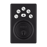 Kwikset Powerbolt 240 992400-005 Keypad Electronic Lock, 3 Grade, Zinc, Matte Black, KW1 Keyway