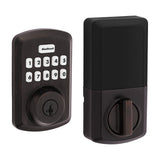 Kwikset Powerbolt 250 Series 992500-003 Keypad Electronic Lock, 3 Grade, Zinc, Venetian Bronze, KW1 Keyway
