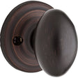 Kwikset Signature Series 788L 11P GC Half Dummy Knob, Laurel Design, Venetian Bronze, Residential, Zinc
