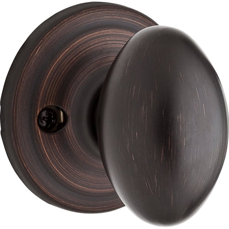 Kwikset Signature Series 788L 11P GC Half Dummy Knob, Laurel Design, Venetian Bronze, Residential, Zinc