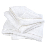 Buffalo 60229C Terry Towel, White, 3, 17 in L, 14 in W, Cotton, 3/PK