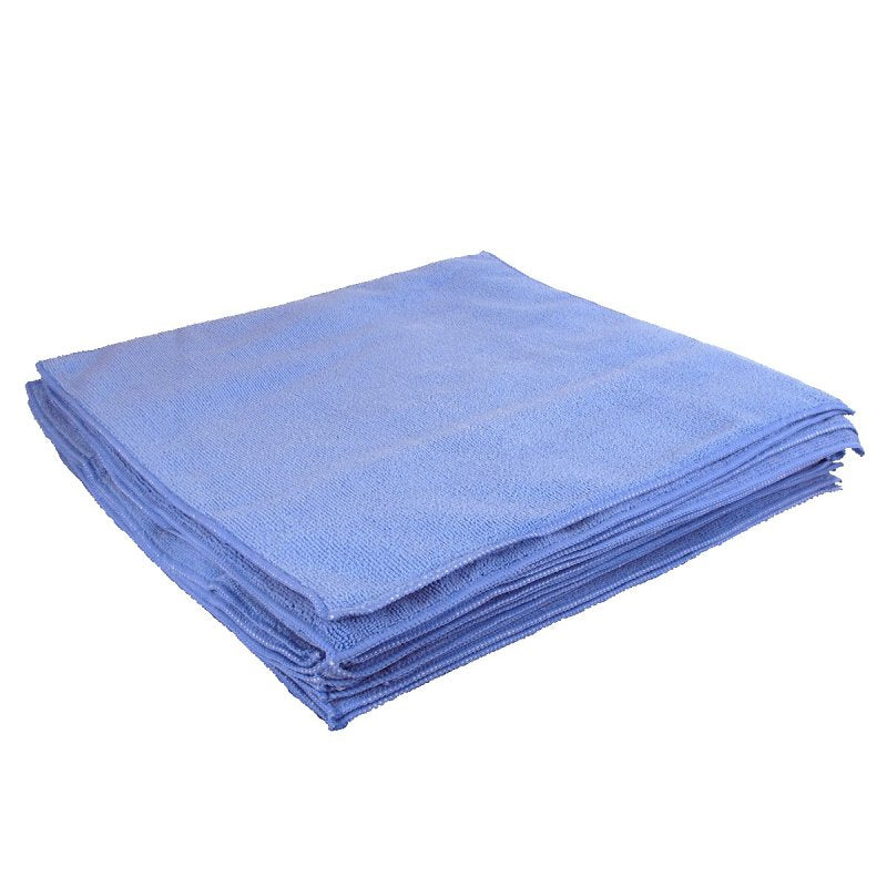 Buffalo 65100 Cleaning Cloth, 16 in L, 12 in W, Polyester/Polyamide, Blue