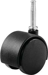 Shepherd Hardware 9418 Swivel Caster, Stem Mounting, 4.63 in W x 1-3/4 in D x 6.56 in H Dimensions, 2 in Dia Wheel