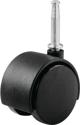 Shepherd Hardware 9418 Swivel Caster, Stem Mounting, 4.63 in W x 1-3/4 in D x 6.56 in H Dimensions, 2 in Dia Wheel