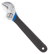 Vulcan JL149103L Adjustable Wrench, 10 in OAL, 1.04 in Jaw, Steel/Vinyl, Chrome, Non-Slip Grip Handle