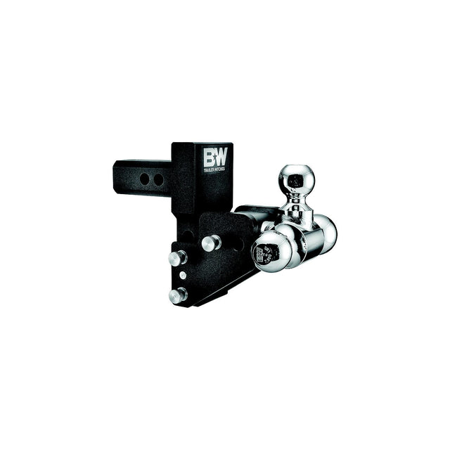 B&W TS10064BMP Multipro Tow & Stow Tri Ball Receiver Hitch, Fits Any 2″ Standard Receiver