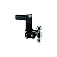B&W TS20040B Trailer Hitches Tow & Stow Dual Ball Receiver Hitch - Fits 2-1/2″ Receiver