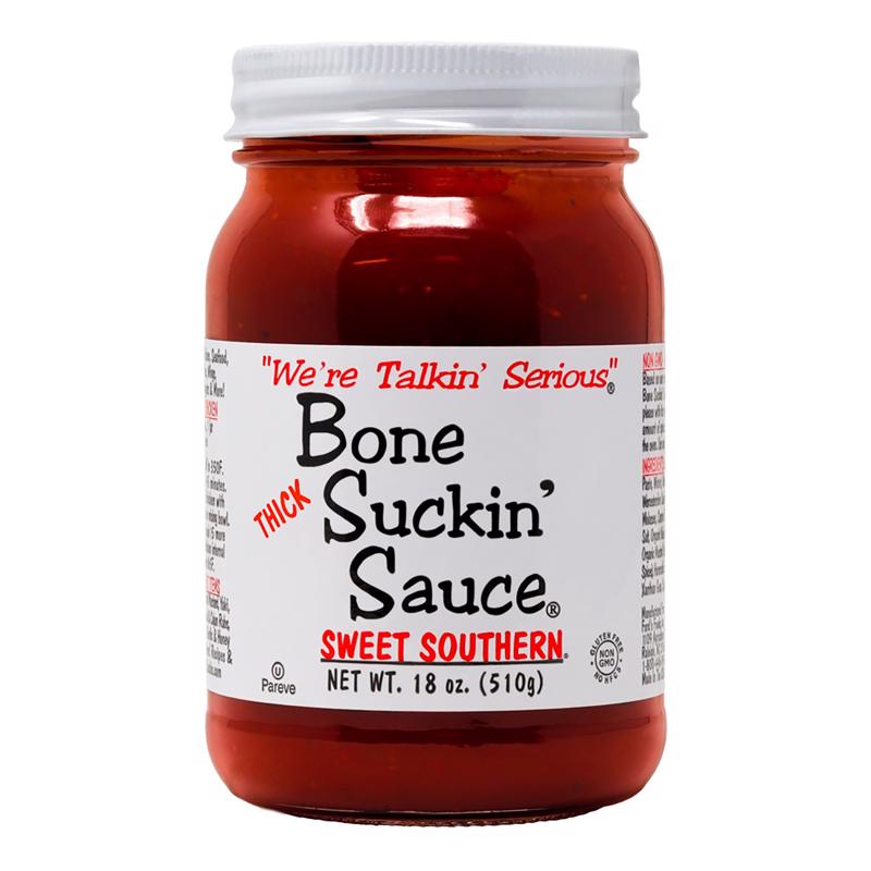 Bone Suckin Sauce BS00600 Thicker Style BBQ Sauce, 16 oz Jar