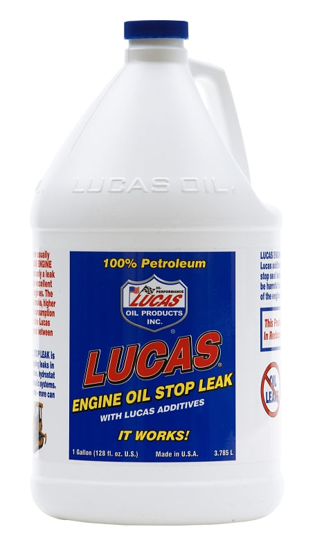 Lucas Oil 10279 Engine Oil Stop Leak, 1 gal, Pack of 4