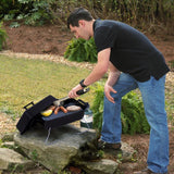 Charbroil 1 Burner Liquid Propane Portable Grill Black