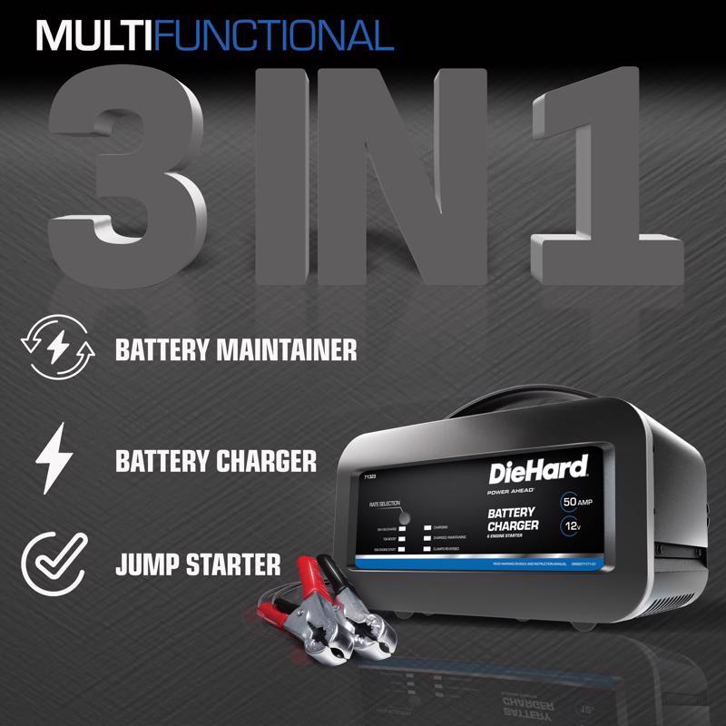 DieHard Automatic 12 V 50 amps Battery Charger