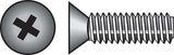 HILLMAN No. 10-24 X 2 in. L Phillips Flat Head Zinc-Plated Steel Machine Screws 100 pk