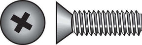 HILLMAN No. 10-24 X 2 in. L Phillips Flat Head Zinc-Plated Steel Machine Screws 100 pk