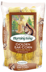 Morning Song Golden Ear Corn Wildlife Corn Squirrel and Critter Food 6.5 lb, Pack of 6