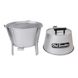 Old Smokey Products 17 in. Charcoal Grill Silver