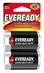 Energizer 1250SW-2 Battery, 1.5 V Battery, 800 mAh, D Battery, Zinc, Manganese Dioxide