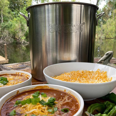 Bayou Classic Stainless Steel Grill Stockpot 40 qt 14.9 in. L X 14.9 in. W 1 pc