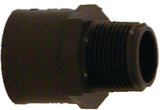 Thrifco Plumbing 8213178 Pipe Adapter, 1 in, Slip Joint x Male Threaded, PVC, SCH 80 Schedule