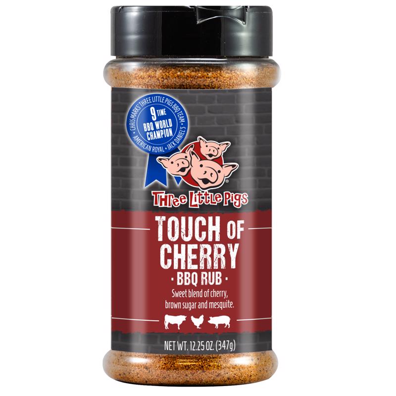 Three Little Pigs Kansas City Touch of Cherry BBQ Rub 6.5 oz
