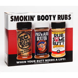 Smokin' Booty Rubs Gift Pack Seasoning Rub 19.2 oz
