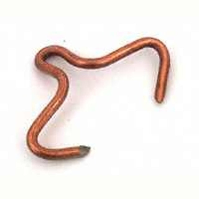 Seymour 69300 Hog Ring, 11 ga Wire, Steel, 25/BX, Copper