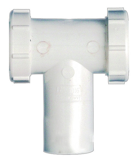 Plumb Pak PP20667 Series Center Outlet and Tailpiece, 1-1/2 in, Slip-Joint, Plastic, 6.13 in W x 12 in H Dimensions
