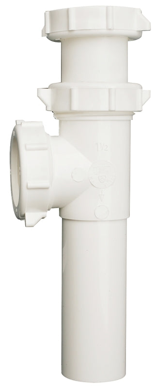 Plumb Pak PP20668 Series Master End Outlet and Tailpiece, 1-1/2 in, Slip-Joint, 6.13 in W x 12 in H Dimensions