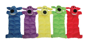 Multipet For Dog Assorted Plush Squeaker Mat Dog Toy Small